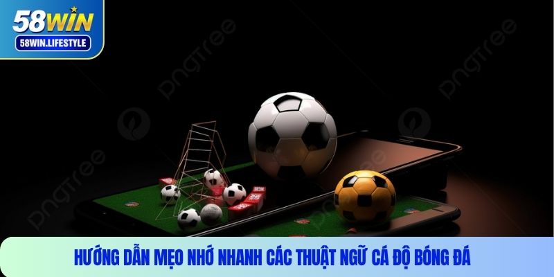 Hướng dẫn mẹo nhớ nhanh các thuật ngữ cá độ bóng đá 